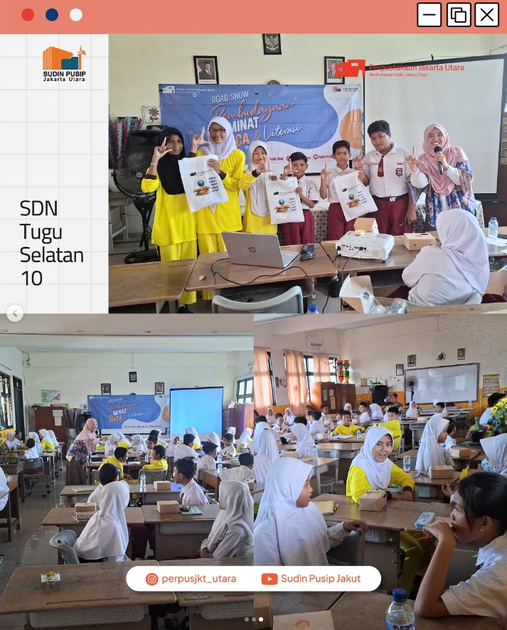 Roadshow Workshop Pembudayaan Minat Baca Dan Literasi
